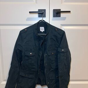 Kensie Men's Olive Green Military Field Jacket